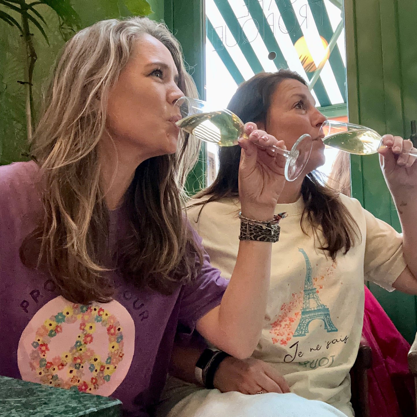 Oversized t-shirt - Protect your peace - lilac